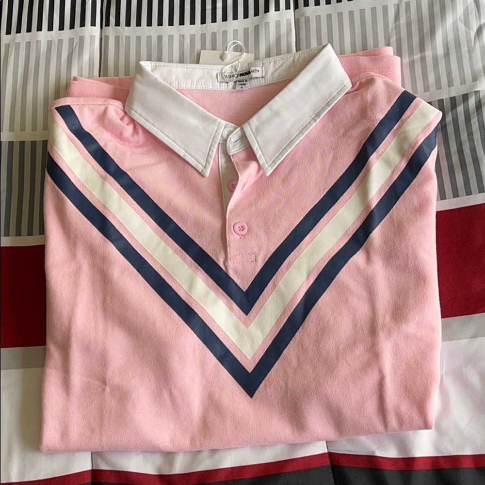 Fashion Nova Men Collard Shirt